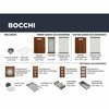 Bocchi Baveno Uno Dual-Mount Workstation Fireclay 27 in. Single Bowl 3-hole Kitchen Sink in Matte Brown 1633-025-0127